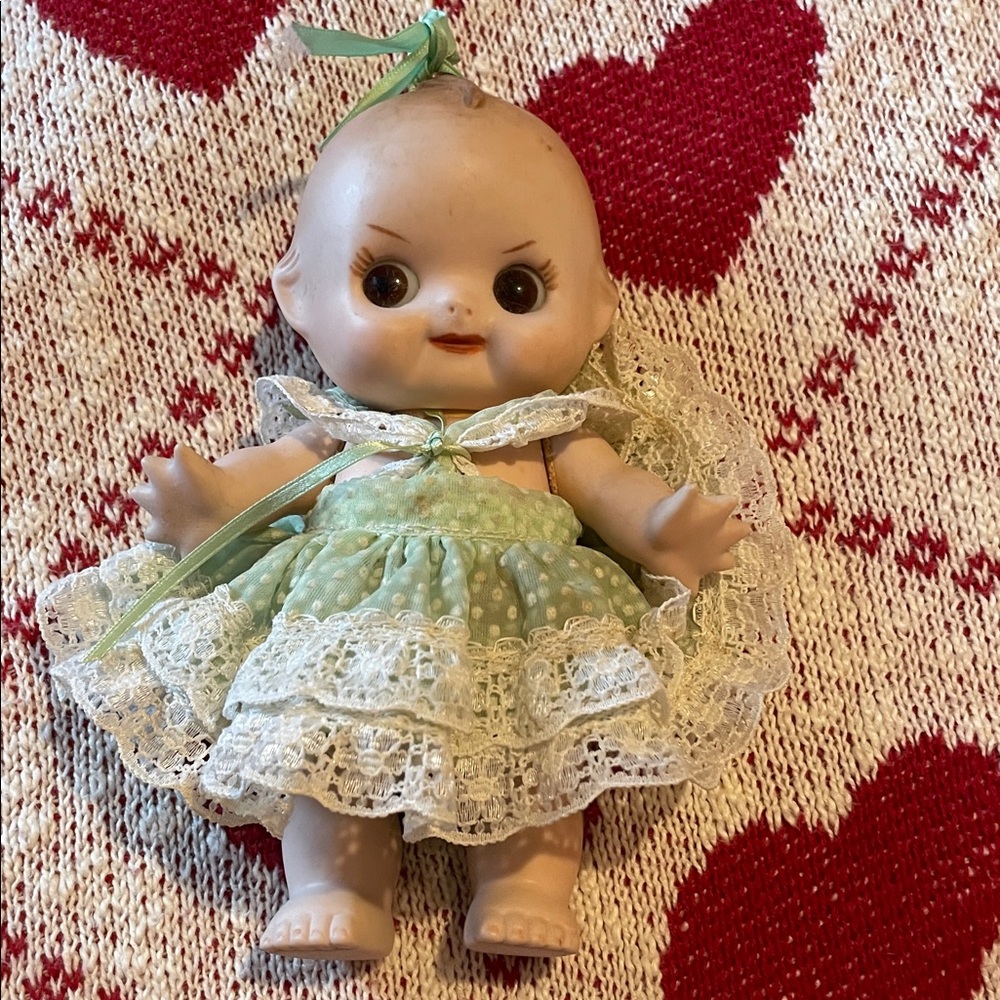 Vintage kewpie porcelain doll